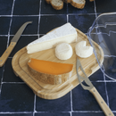 Boîte À Fromage En Verre Et Bambou - Transparent
