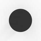 Néa - Round Black Wood Side Table