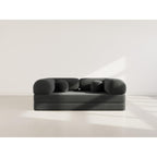 Nebula - Convertible Sofa - 3-Seater - Textured Velvet - Grey