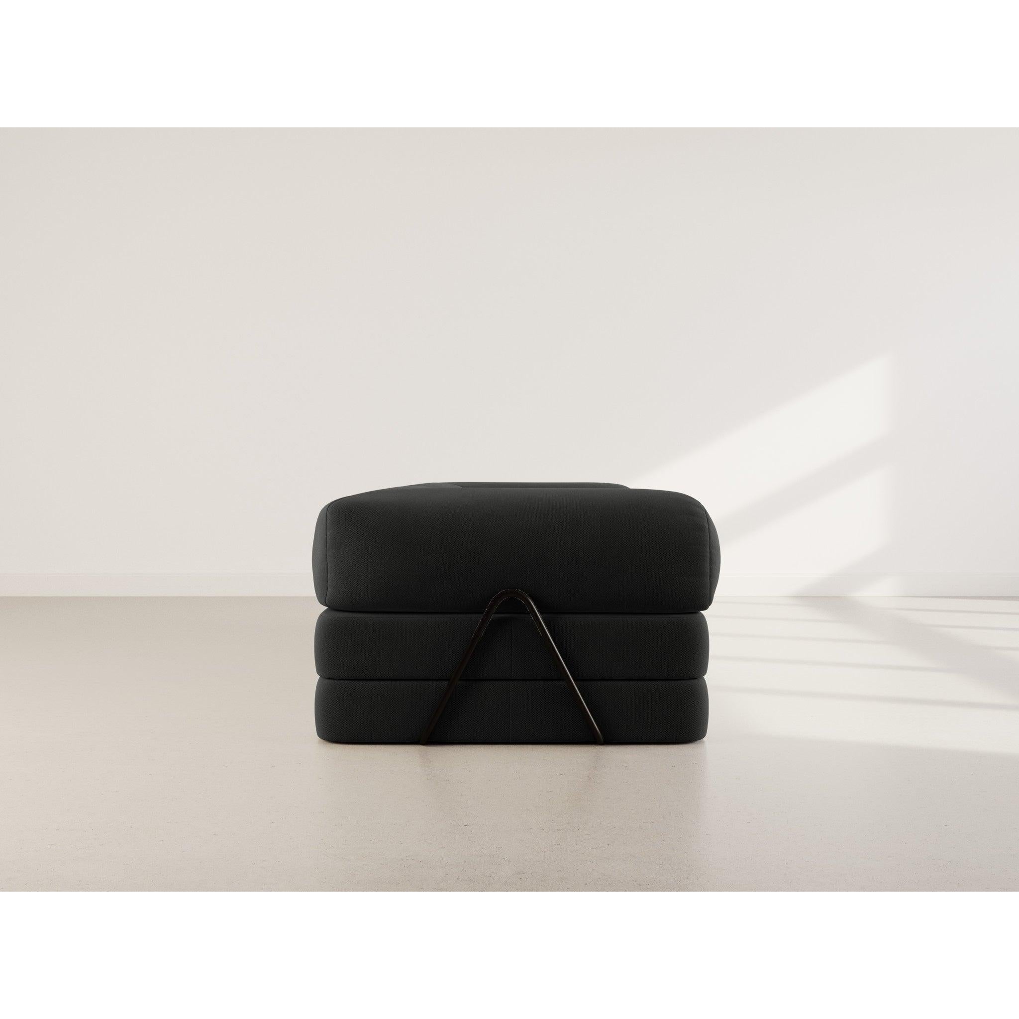Nebula - Convertible Sofa - 3-Seater - Textured Velvet - Grey