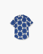 Camisa Nebula Cuba Lino Azul