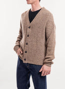 Gant - Cardigan Col V - Dried Khaki - Homme