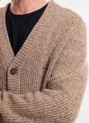 Gant - Cardigan Col V - Dried Khaki - Homme