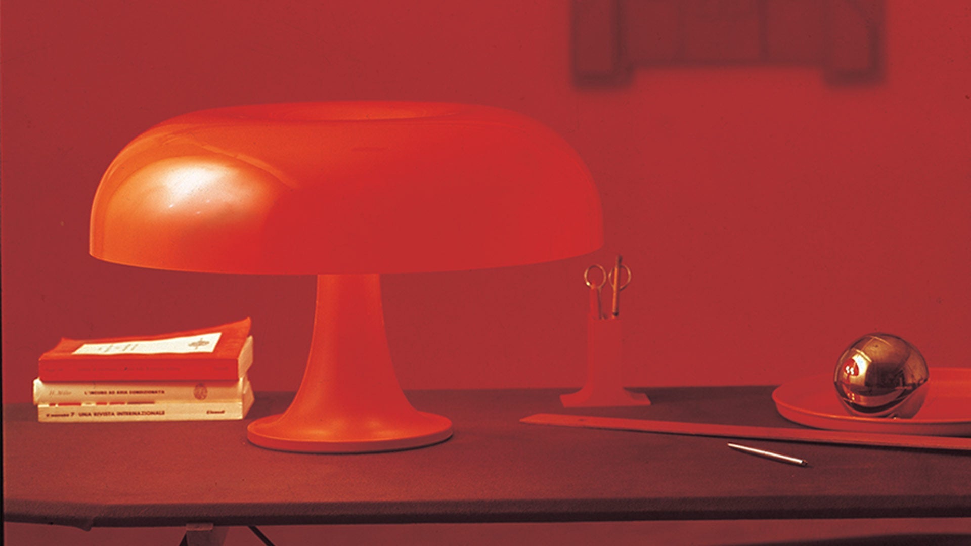 Lampe À Poser - Nesso - Orange