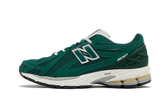 1906R Green Suede Metallic Silver - Vert