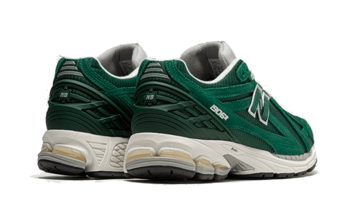1906R Green Suede Metallic Silver - Vert