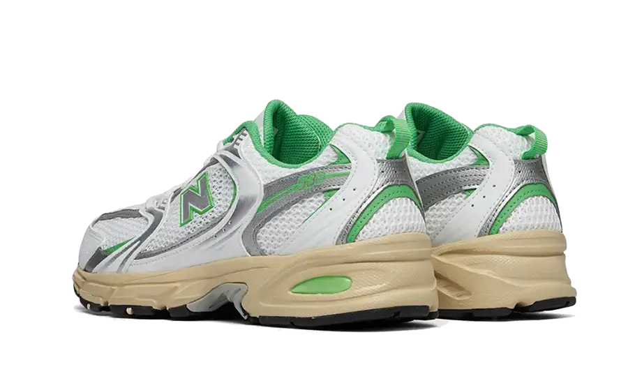 530 White Palm Leaf - Blanc