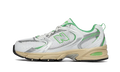 530 White Palm Leaf - Blanc