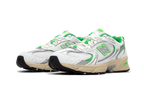 530 White Palm Leaf - Blanc