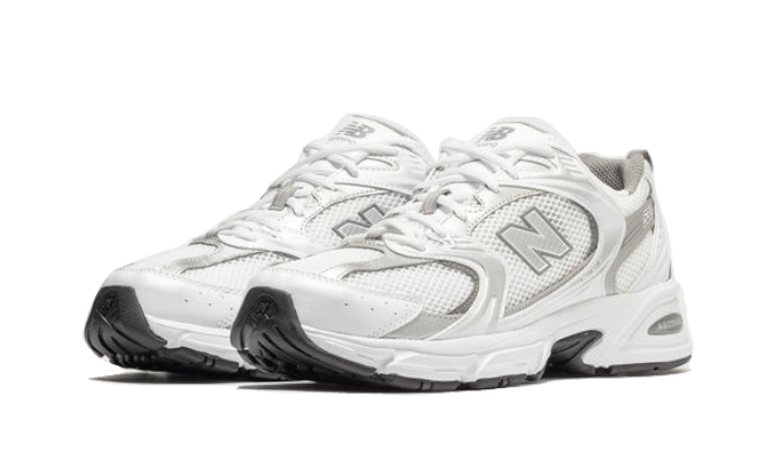 530 White Silver Metallic - Blanc
