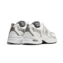 New Balance - 530 White Silver Metallic Sneakers - White