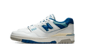 550 White Blue Groove - Blanc