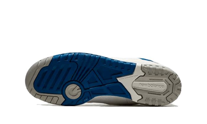 550 White Blue Groove - Blanc