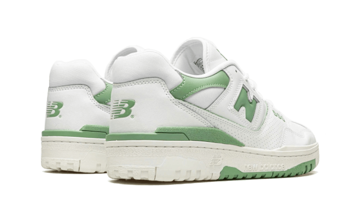 550 White Mint Green - Blanc