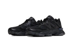 New Balance - 9060 Triple Black Leather - Noir