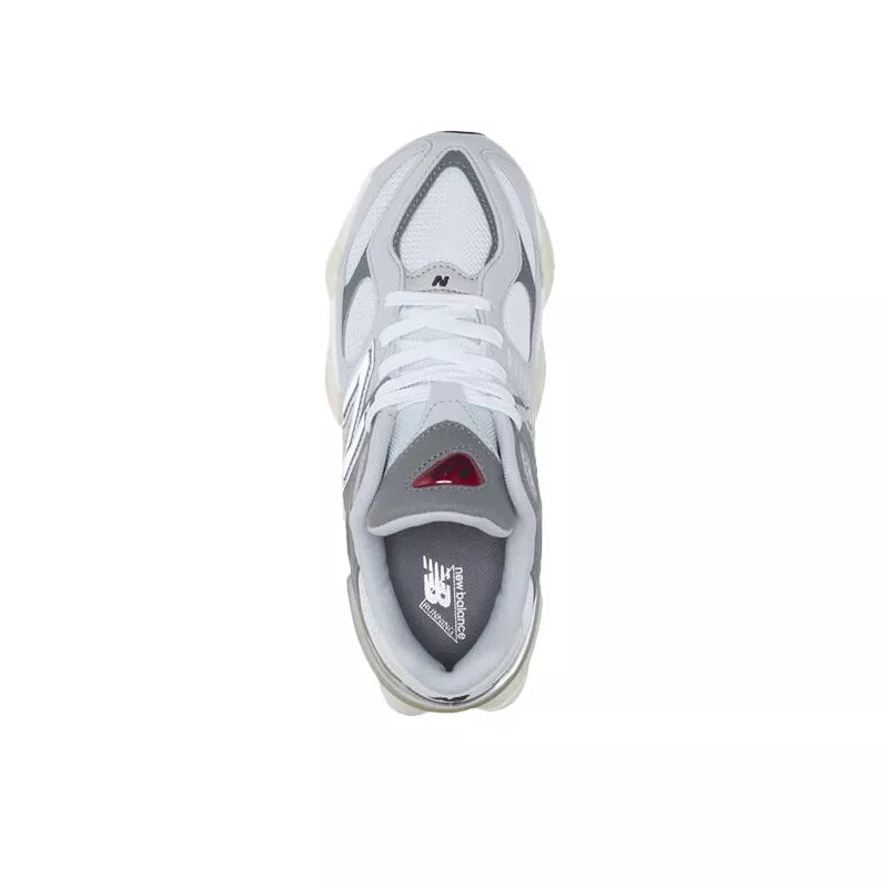 Baskets New Balance Junior - Gris Et Blanc - Femme