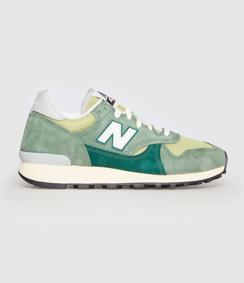 New Balance - Baskets 475 Cuir Everglade Green - Femme