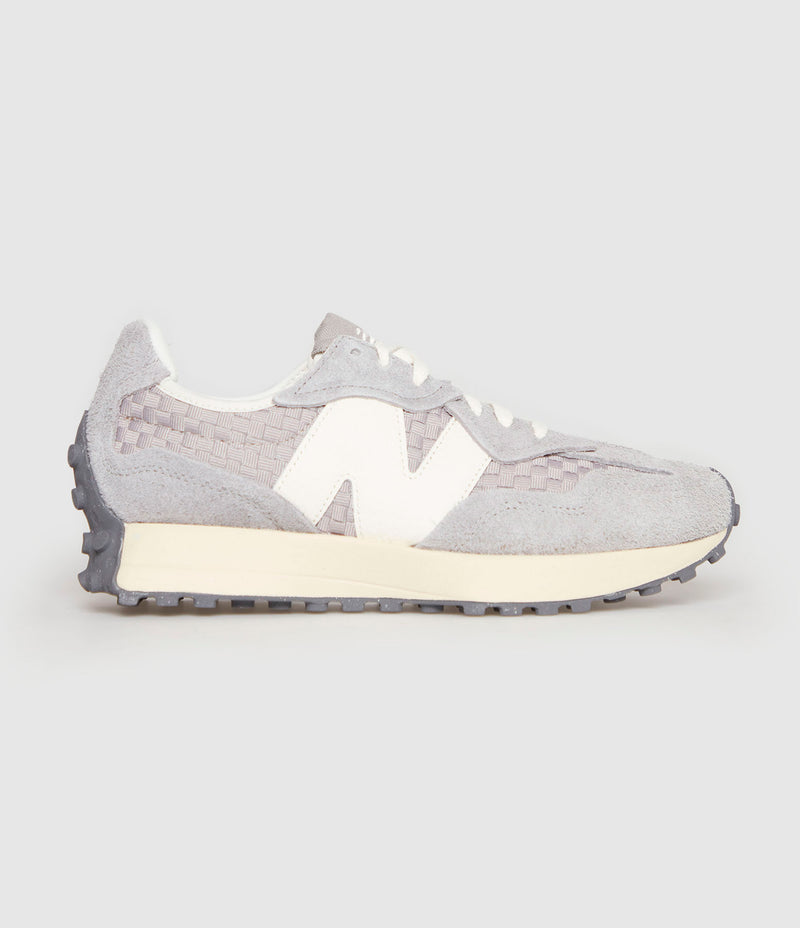 New Balance - Baskets 327 Suede Team Away Grey - Femme