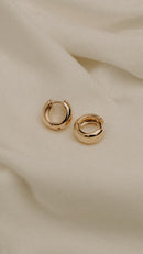 Mini créole plaqué or épaisse