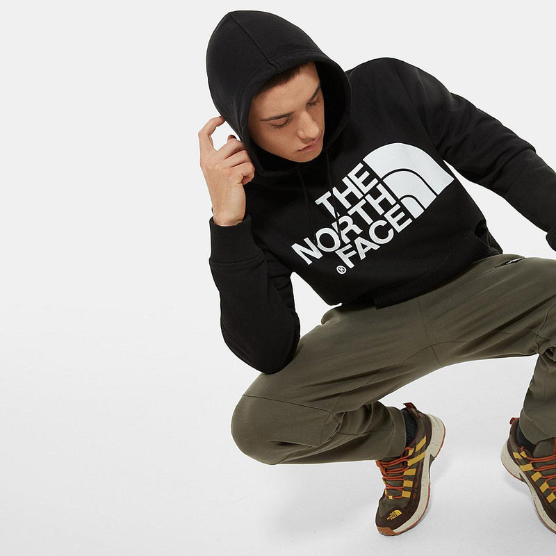 Sudadera con capucha estándar - Negro - Hombre