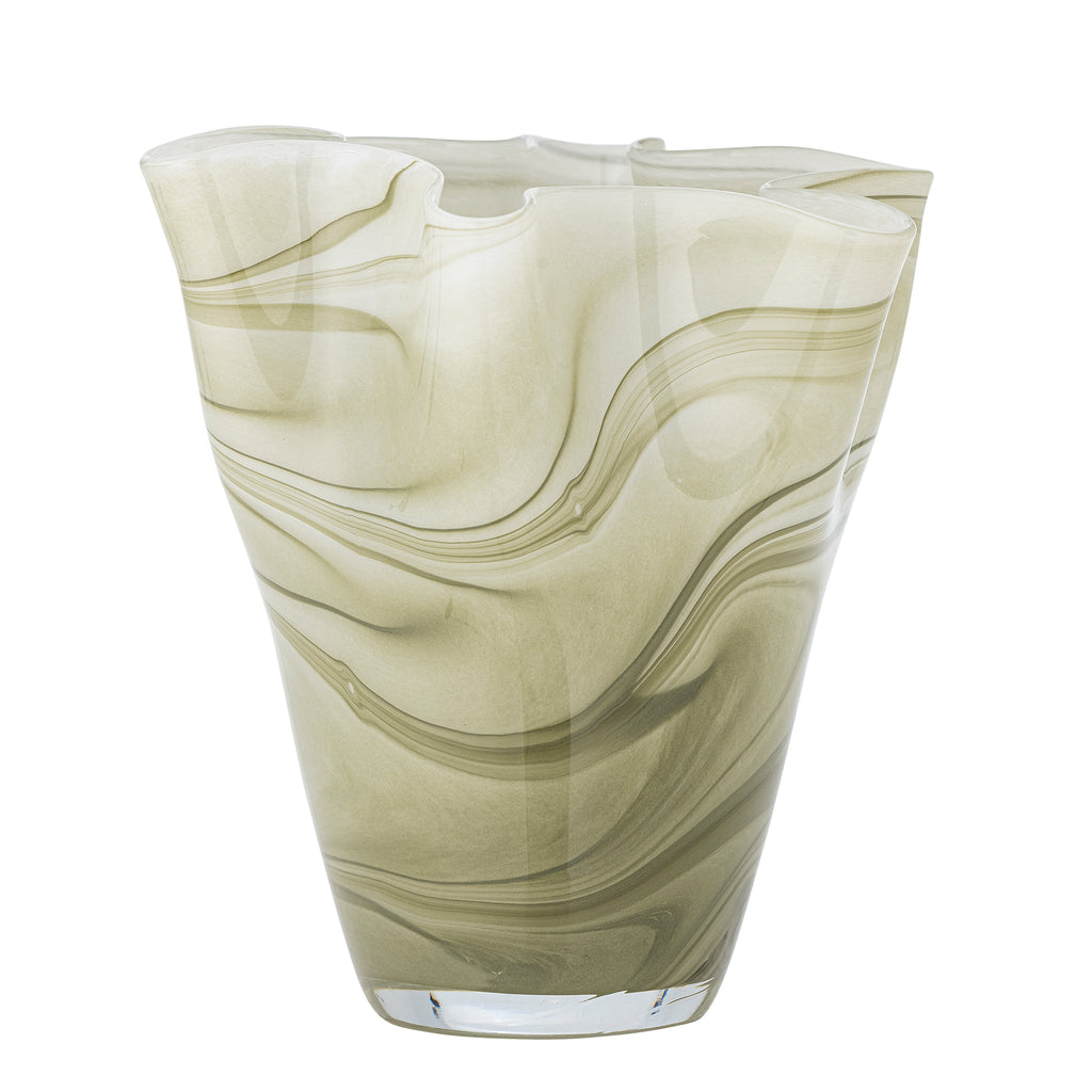 Toryn - Vase - Green - Glass