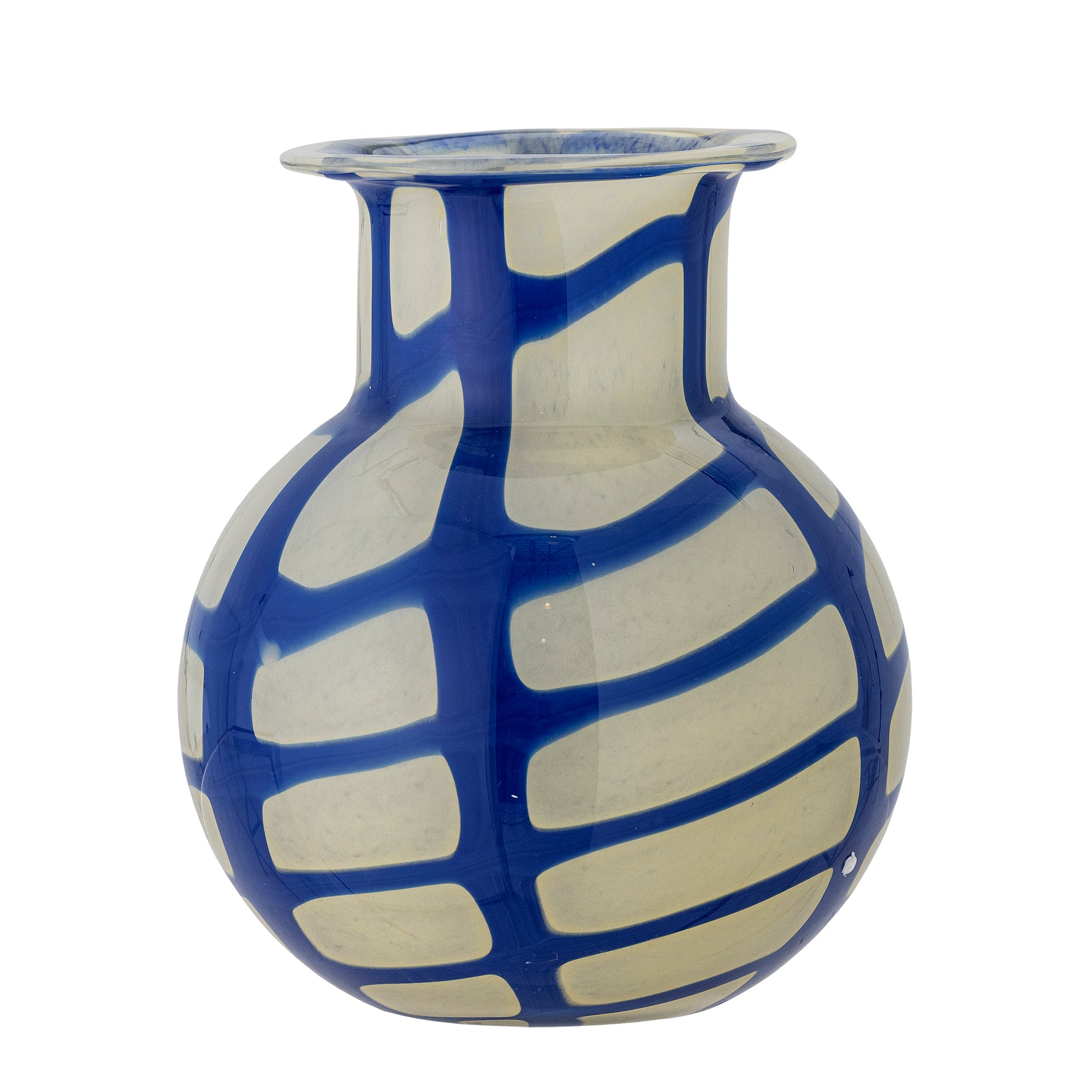 Kiran - Jarrón - Azul - Vidrio