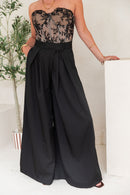 NICO Noir - Pantalon Palazzo