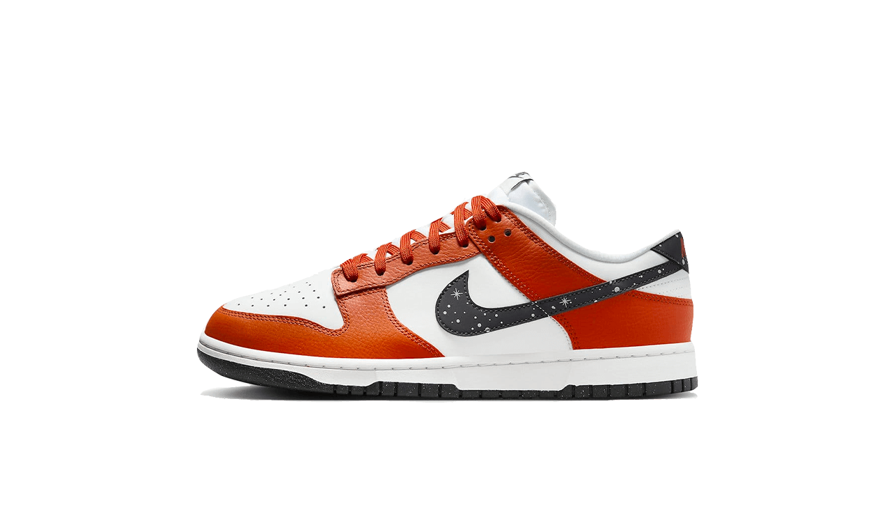 Dunk Low Starry Swoosh - Blanc