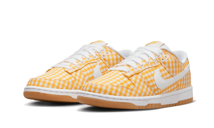 Dunk Low Yellow Gingham - Jaune