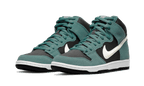 Nike Sb Dunk High Green Suede - Vert