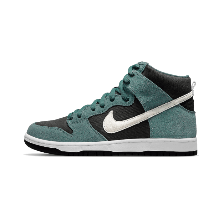 Nike - Nike Sb Dunk High Zapatillas de ante verdes - Verde