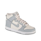 Baskets Dunk High - Blanc, Gris