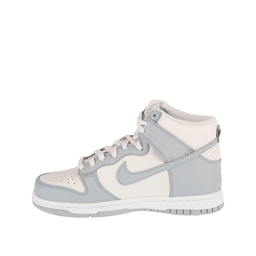 Baskets Dunk High - Blanc, Gris