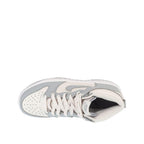 Baskets Dunk High - Blanc, Gris