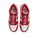 Dunk High Sneakers - White and Red