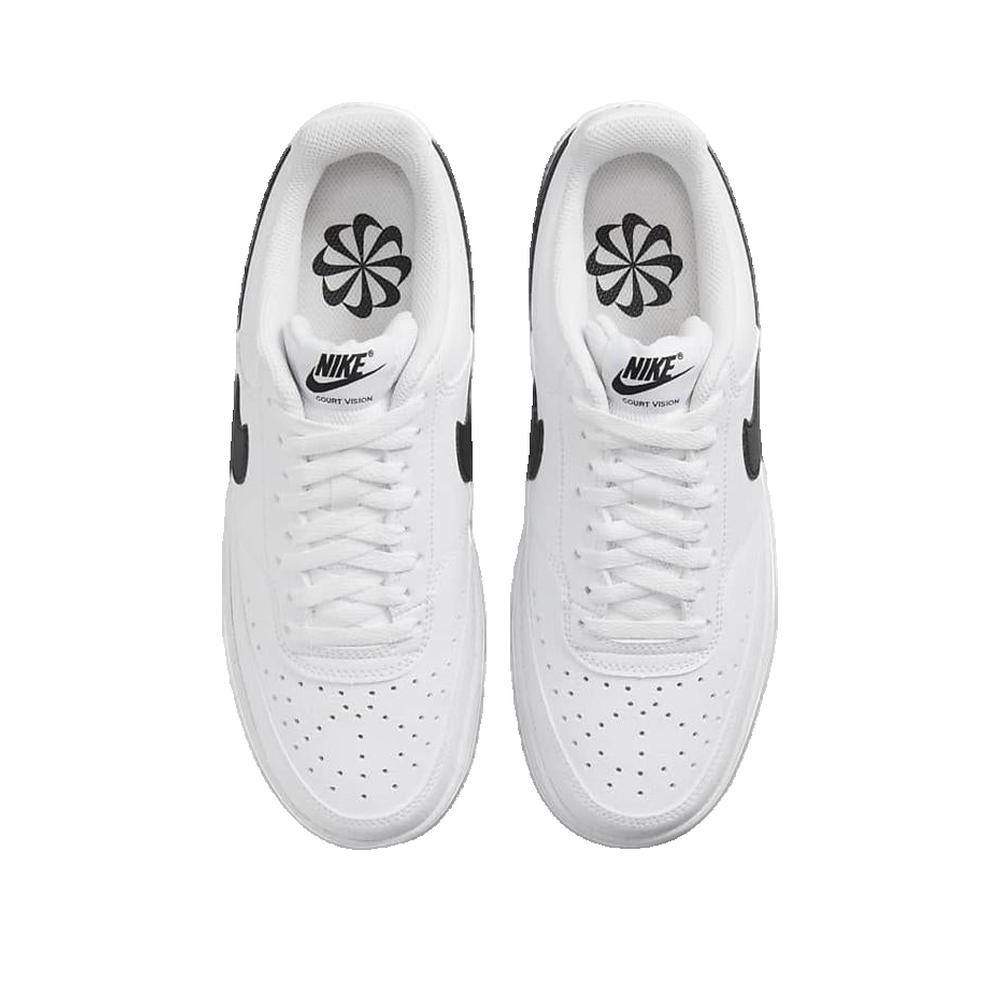 Court Vision Low Next Nature Trainers - White/Black