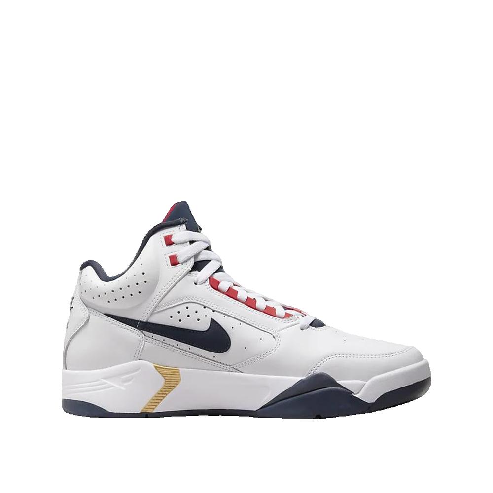 Air Flight Lite Mid Trainer - White