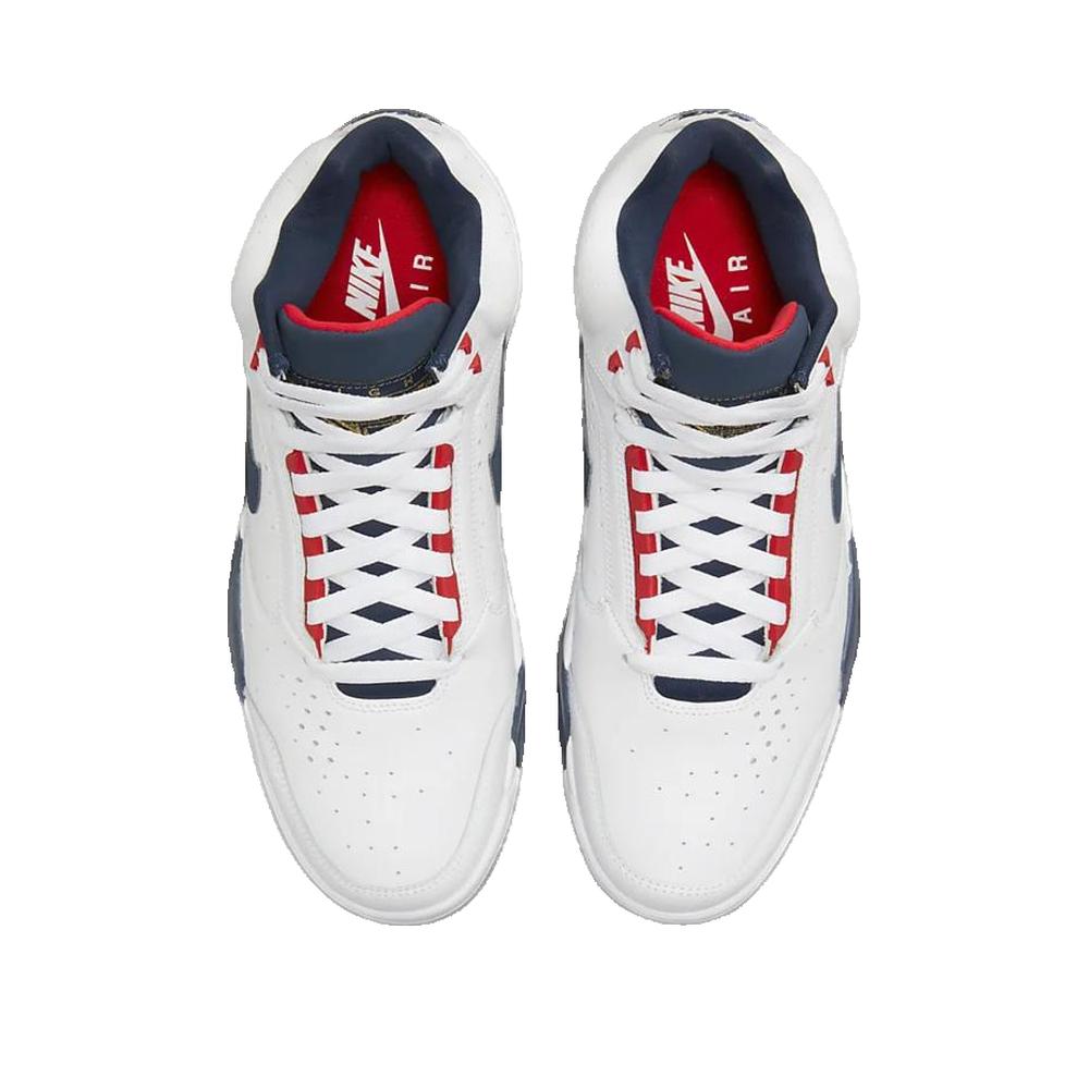 Air Flight Lite Mid Trainer - White