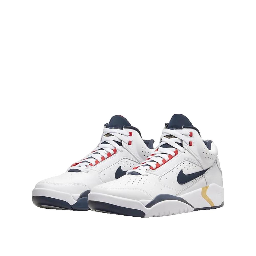 Air Flight Lite Mid Trainer - White
