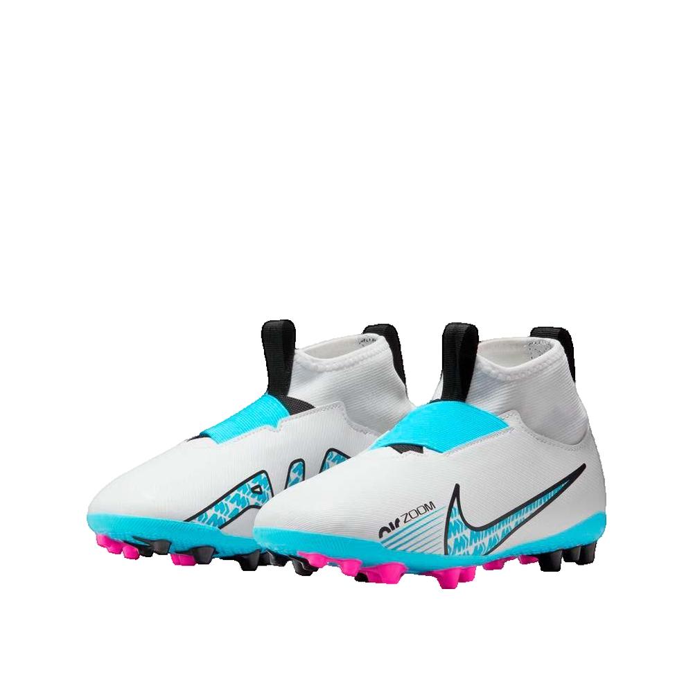Chaussures de football Mercurial Superfly 9 Academy AG - Blanc