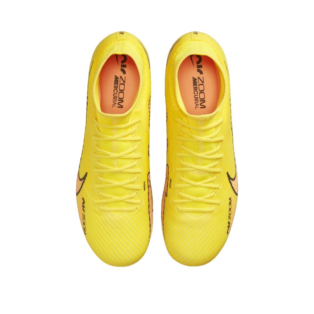 Botas de fútbol Mercurial Superfly 9 Academy AG - Amarillo