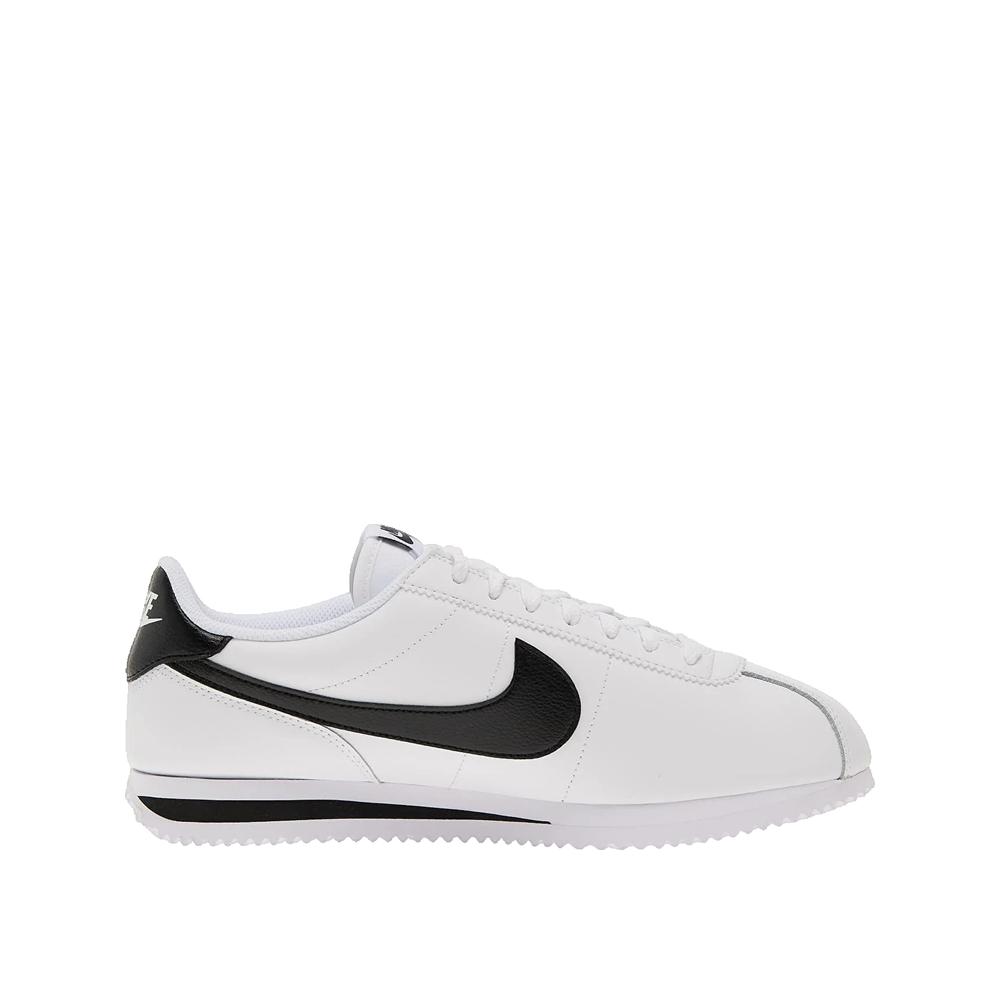 Cortez Leather Trainers - White/Black