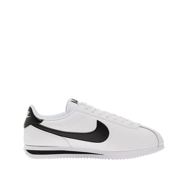 Zapatillas de cuero Cortez - Blanco/Negro