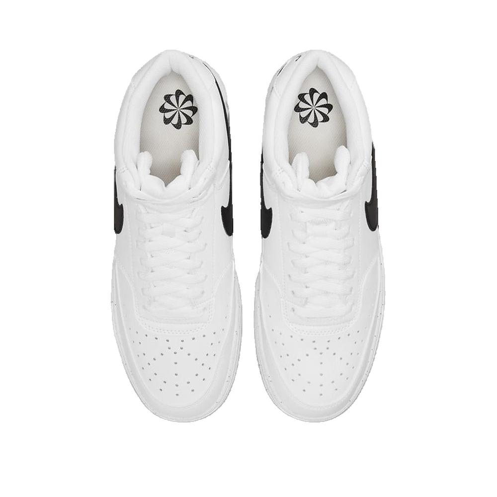 Basket Court Vision Mid Next Nature - Blanc