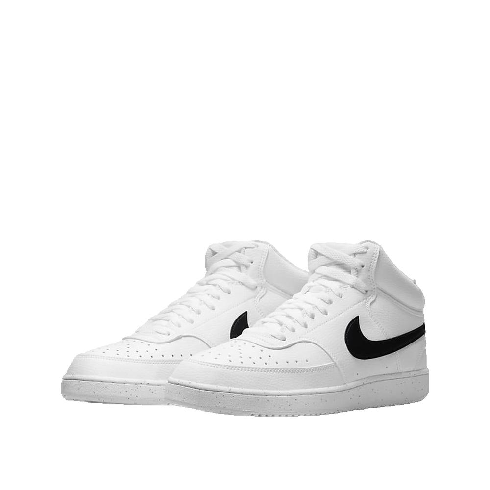 Basket Court Vision Mid Next Nature - Blanc