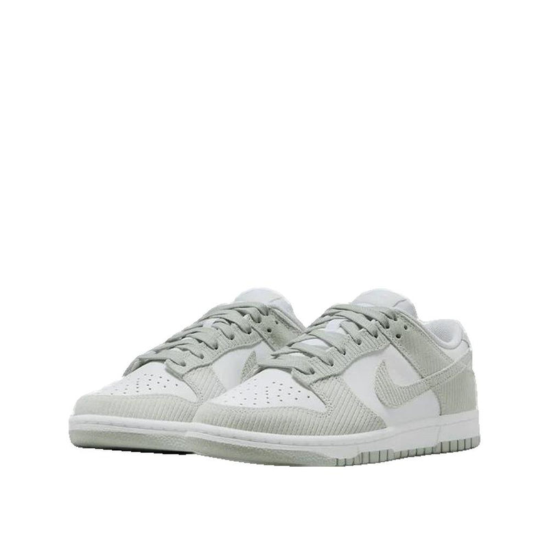 Zapatillas Dunk Low De Pana Gris - Blanco