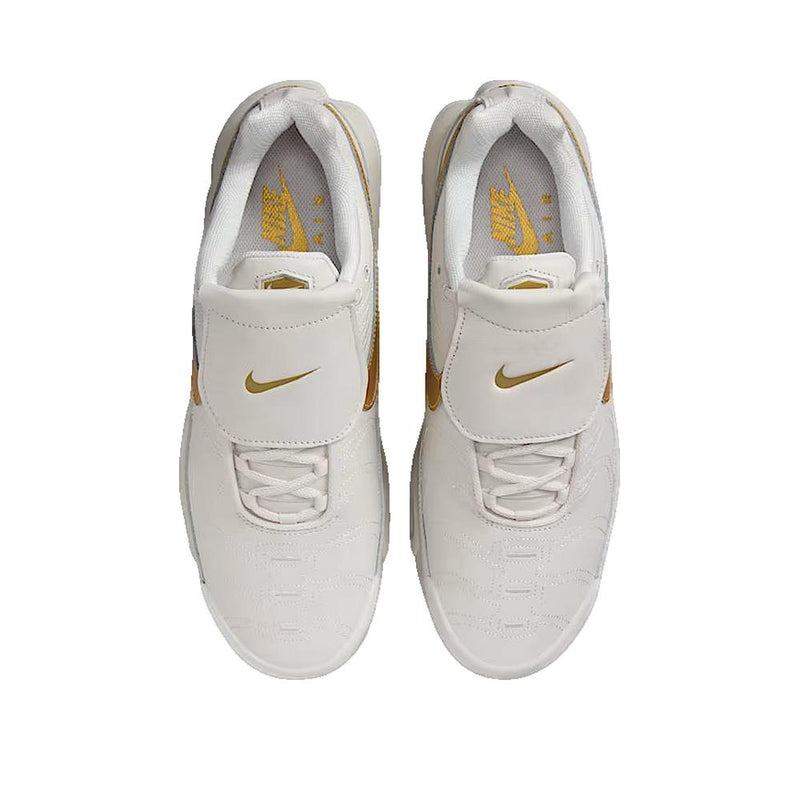 Baskets Air Max Plus Tiempo Metallic Gold - Ivoire