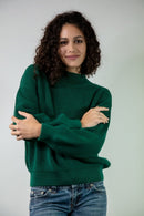 Nina Jumper Dark Green - Bhoomi