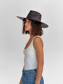 Sombrero de Paja Nino - Morado Oscuro