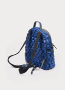 Lancel - Sac À Dos Ninon Zippe S - Bleu Petrole - Femme